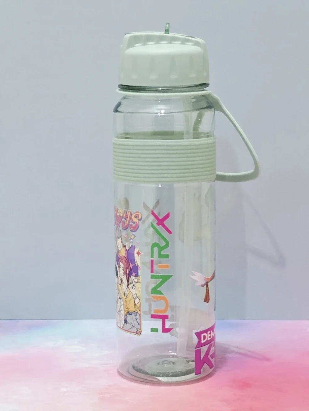 Hand-Designed K-POP Demon Hunters, Huntrix, Saja Boys, Zoey Water Bottle